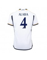 Real Madrid David Alaba #4 Domácí Dres 2023-24 Krátký Rukáv